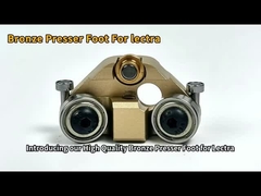 705935 Baskı ayağı Bronz Çakıl 10 Vektör kesicisi için uygundur Q80 Q50