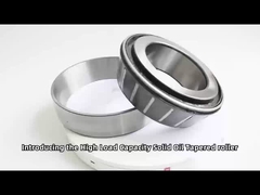 Tapered Roller Solid Oil Bearings Uzun süreli Yüksek Yük Kapasitesi Bakımsız