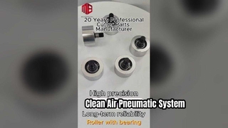 Yüksek hassasiyet Bullmer için uygun Uzun vadeli güvenilirlik Rulmanlı makara