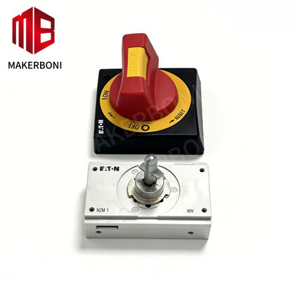 satın al 311273 Lectra & Eaton NZM1 devre kesicileri için kilitleme / etiketleme yeteneği ve kırmızı / sarı renk kodlu kapıya monte edilmiş döner sapı anahtarı online manufacture