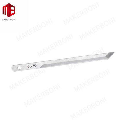 Giyim Dükkanları KF0520 Yin için kesme makinesi bıçağı 132 X 8 X 2 mm Yin için kesme bıçağı