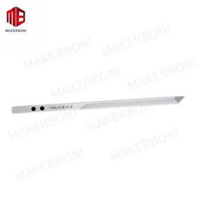 KF1130A Yin için bıçak 196 X 8 X 3mm Kesme makineleri için Tekstil makine dikiş parçaları