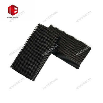Siyah Naylon Bristle Block PN 131241 Otomatik Lectra Cutter FX FQ Q25 Giyim Makinesi İçin Temel Parçalar