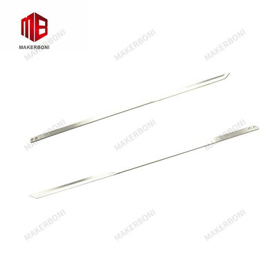 KF0725 Yin için kesme makinesinin bıçağı 160 X 8 X 2.5 CH08-02-25W2.5H3 Yin için kesme bıçağı